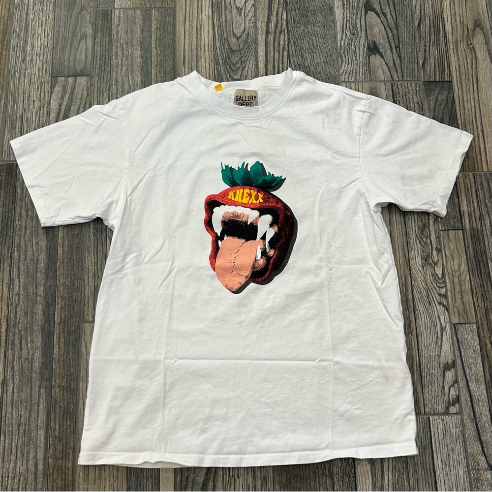 🔥🔥 GALLERY DEPT.. x KNEXX Losers Win Again Graphic Streetwear Tee - RARE - EUC